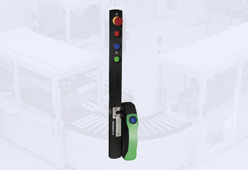 Schmersal is to showcase its new door handle system at Hannover Messe 2024